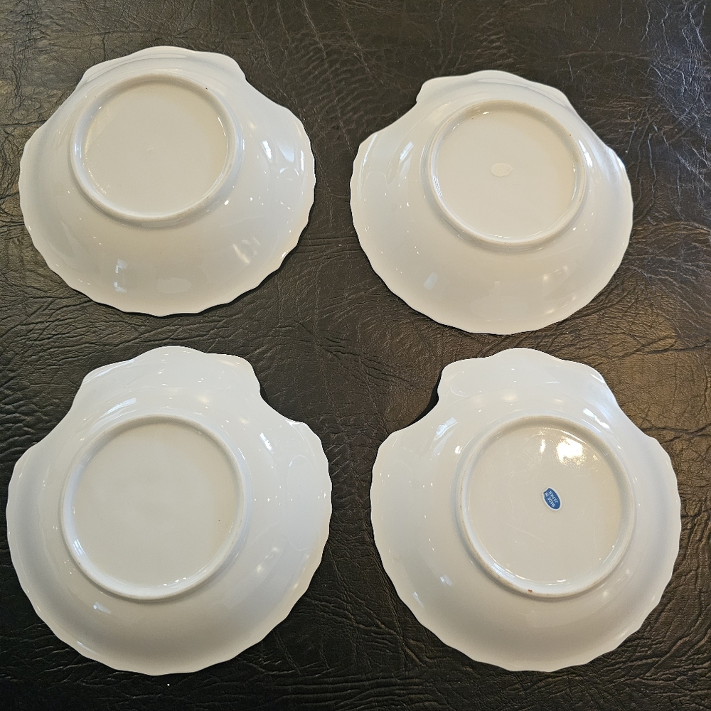 4 Ceramic Shells Made In Japan - Picture 2 of 6